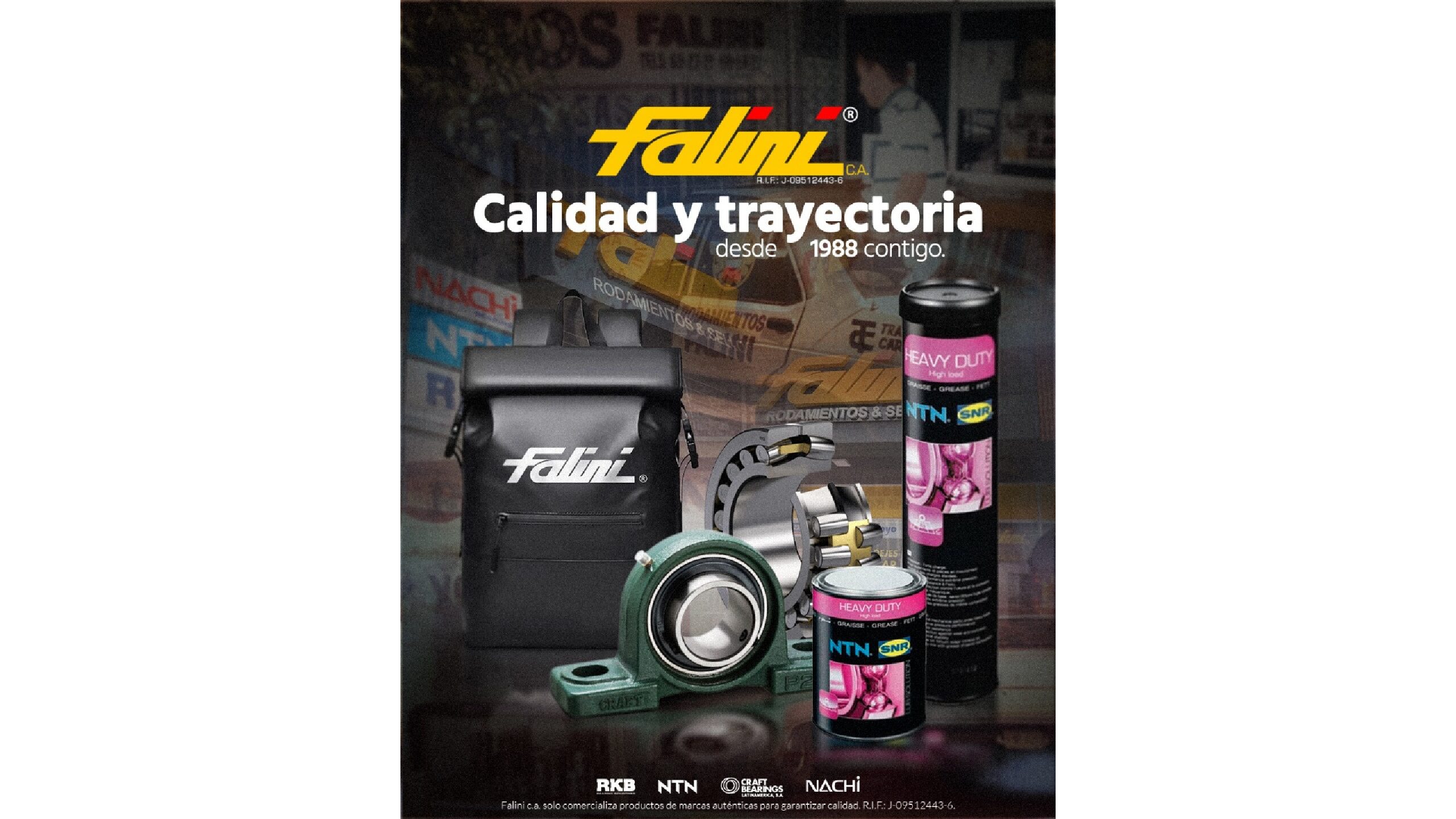 La Casa de Rodamientos más Antigua de Guayana: 38 Años de Movimiento Imparable