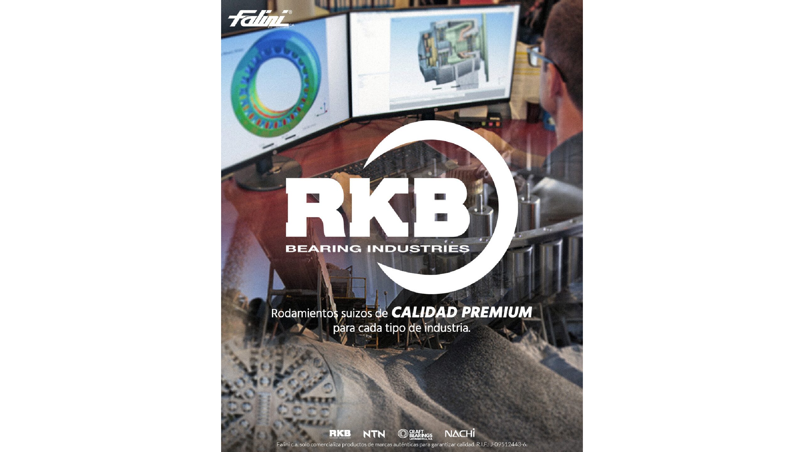 RKB: Calidad suiza con el único distribuidor exclusivo de rodamientos en Venezuela