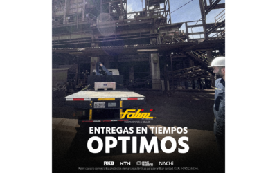 Entregas en tiempos óptimos de rodamientos y sellos para la industria