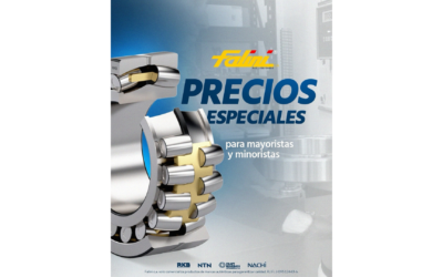 Precios Especiales en la Venta de Rodamientos al por Mayor y Detal
